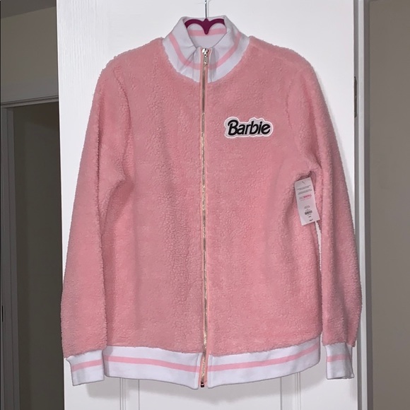 Sherpa Barbie Varsity Jacket Size M 